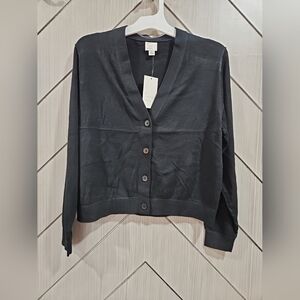 a new day Black Cardigan Sweater